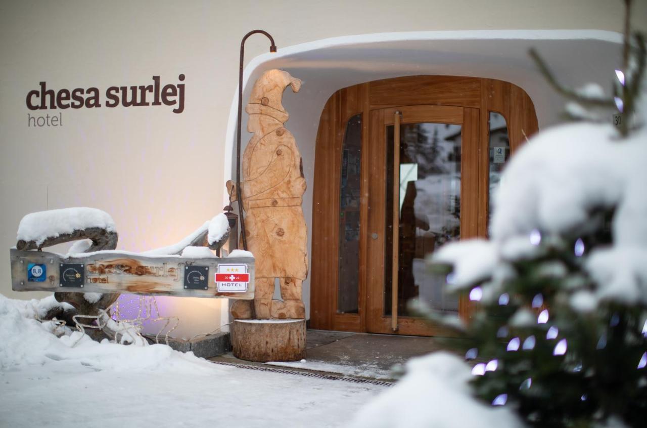 Hotel Chesa Surlej Silvaplana Εξωτερικό φωτογραφία