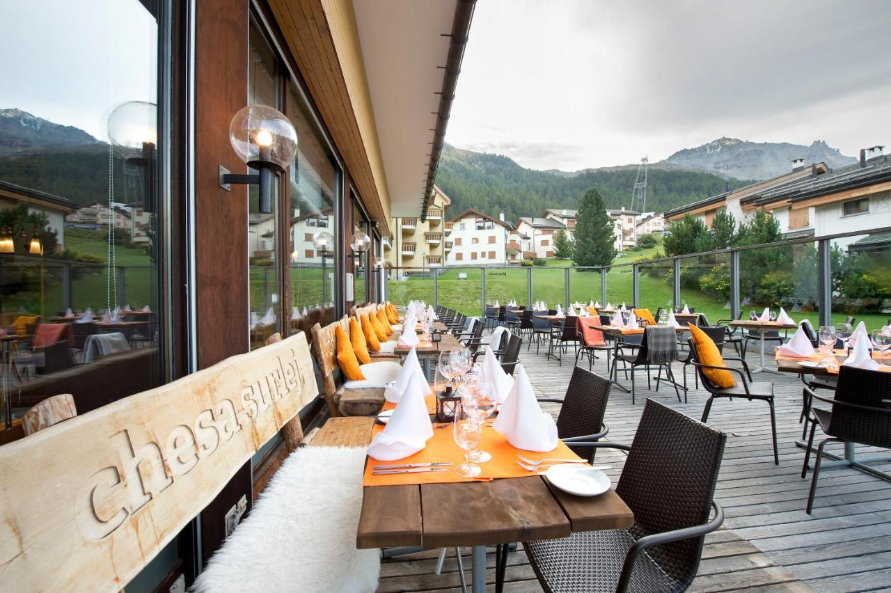 Hotel Chesa Surlej Silvaplana Εξωτερικό φωτογραφία